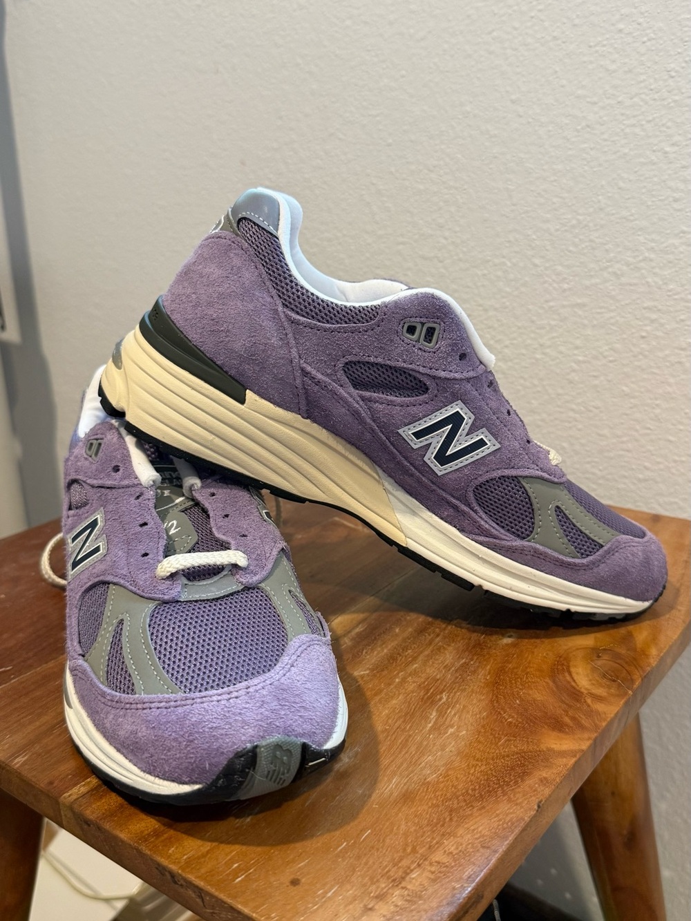 New Balance Purple Sage 'Grounded Pastels' Made in UK 991v2 Trainers